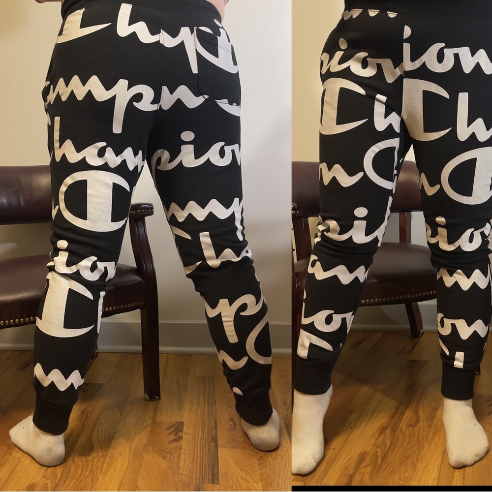 Champion Reverse Weave All Over Print Jogger Sweatpants